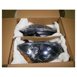 Pair of Headlights, HL-ALT05-AMBK