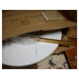 Faux Marble End Table, Assembly Required