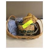 5 Longaberger baskets