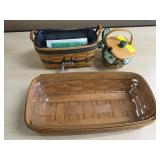 3 Longaberger baskets