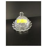 Fostoria American Domed Butter Dish