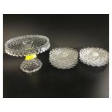 Fostoria American 14 piece cake set