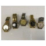 assorted wristwatches