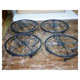 Lot of 4 Plant Risers
