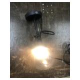 Industrial Light Fixture, 3-Prong Plug-In, Light