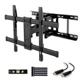Large Full Motion TV Wall Mount, up to 132lb