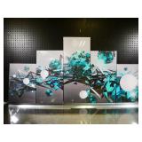 5-Panel Modern Art Abstract Decorator Print