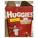 140 ct Huggies Size 4 Little Snuggles