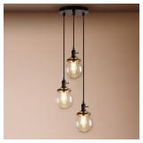 industrial look 3 pendant light fixture