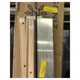 1-1/8" 73" Adjustable Hardwood Sill, One of the