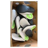 6 various house slippers