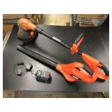 Black & Decker String Trimmer + Blower + Battery