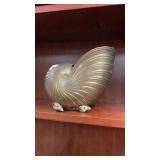Brass Nautilus 7.25" Tall