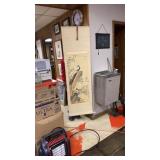 Hand Painted Oriental Scroll, 67" Long, Porcelain