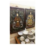 Pair of Chinese Ancestor portraits