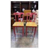 Pair of Farm House Style Counter Height Bar