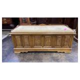 Lane Cedar Chest, Tear to upholstery