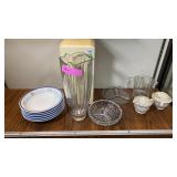 Glass & China, Ice Bucket, Dish, Cream&Sugar,