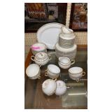 Service for 8 Noritake, Cream&Sugar Serving