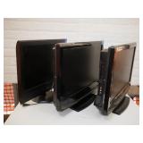 Lot of 3 Small TVs