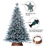 Abusa 7.5 Ft. Artificial Christmas Tree