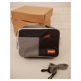4 Gray Lunch Bags