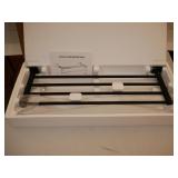 Black Metal Wall Mount Towel Rack