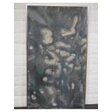 Signed Acrylic Abstract Painting