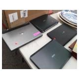 Lot of 4 Laptop Computers