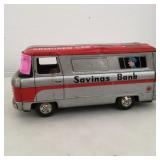 Tin Litho Armored Car Bank