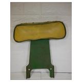 Vintage John Deere Head Rest with Cushion