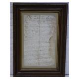 Antique Framed Article From The Literary Craftsman