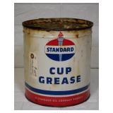 Vintage Standard Oil Cup Grease Bucket