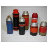 Lot of Vintage Thermoses