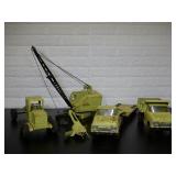 1950s Tonka Pressed Steel "State Hi-Way Dept" Lot