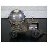 Lumar US Army Pressed Steel Tractor with spotlight