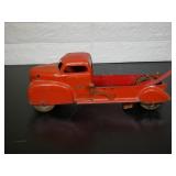 Louis Marx Red Pressed Steel Tow Truck