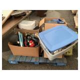 Skid Lot of Household Items