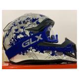 GLX helmet with accessories