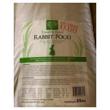 25 lbs Timothy based rabbit food