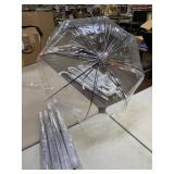 5 ct see thru umbrella