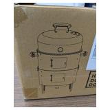 Charcoal smoker grill