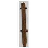 31" suede scabbard