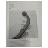 curved shower rod 41-72"