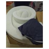 memory foam mattress topper used size unknown