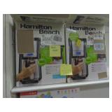 lot of 2 Hamilton Beach Brew Station coffee makers