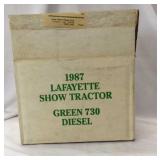 1987 Lafayette Show Tractor. Green 730 Diesel.
