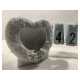 2 Heart photo frames