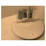 3 12" cake separator plates