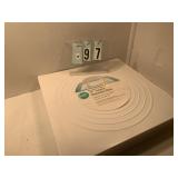 3 116" square separator plates